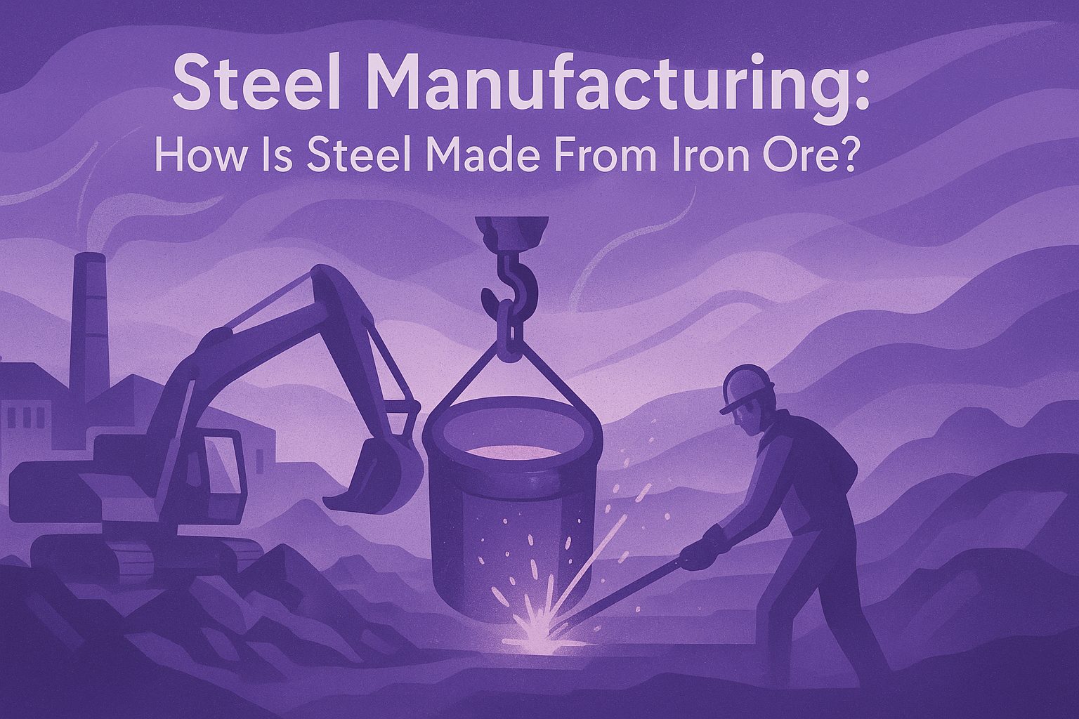 Steel Manufacturing: From Iron Ore to Finished Product
