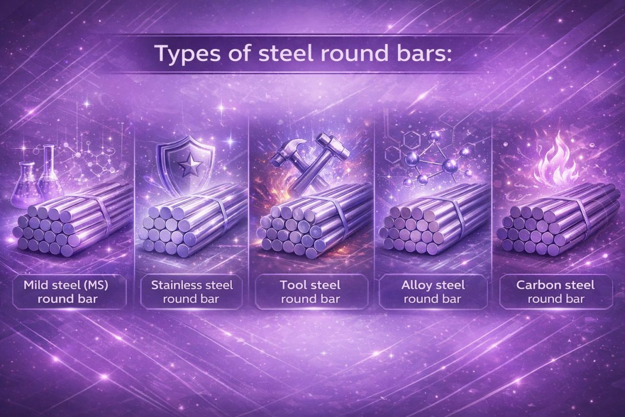 Steel round bar: Types, advantages and uses