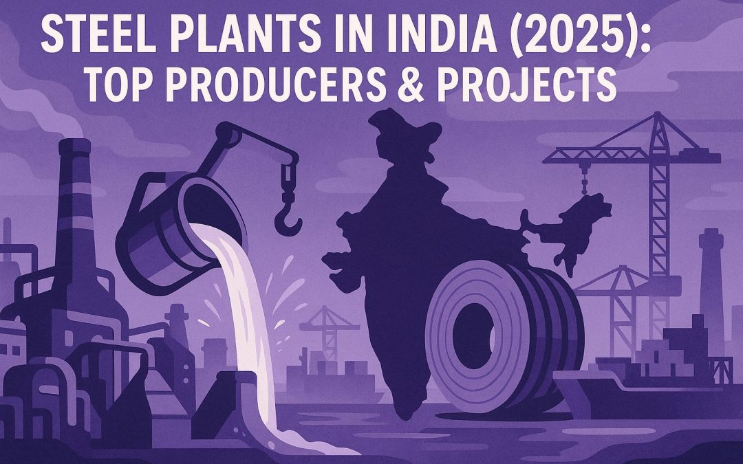 Steel Plants in India (2025): Top Producers & Projects