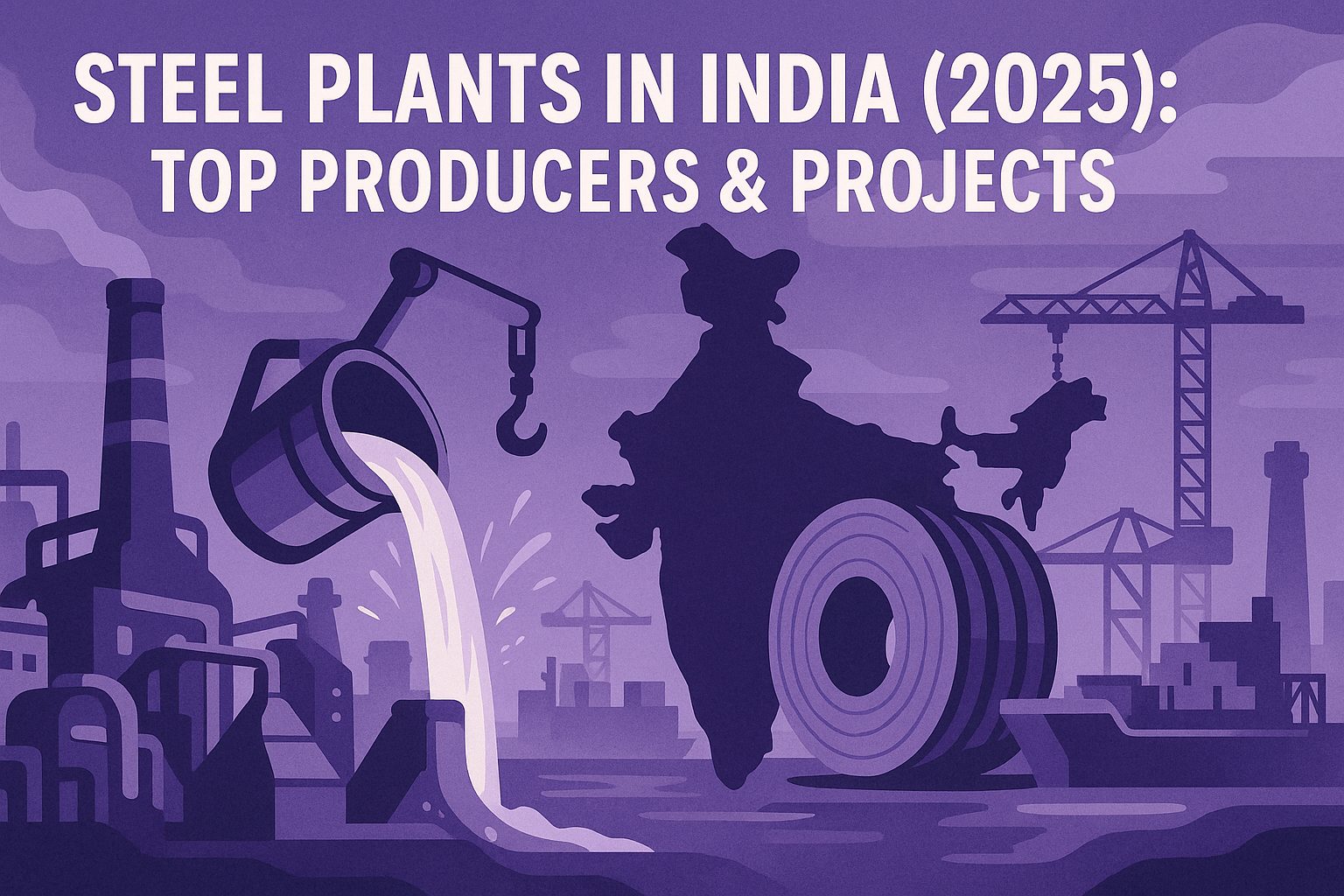 Steel Plants in India (2025): Top Producers & Projects