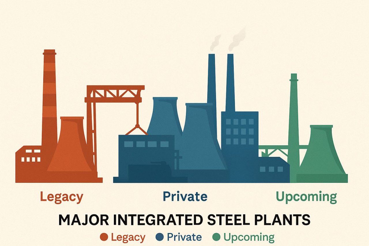 Steel Plants in India (2025): Top Producers & Projects