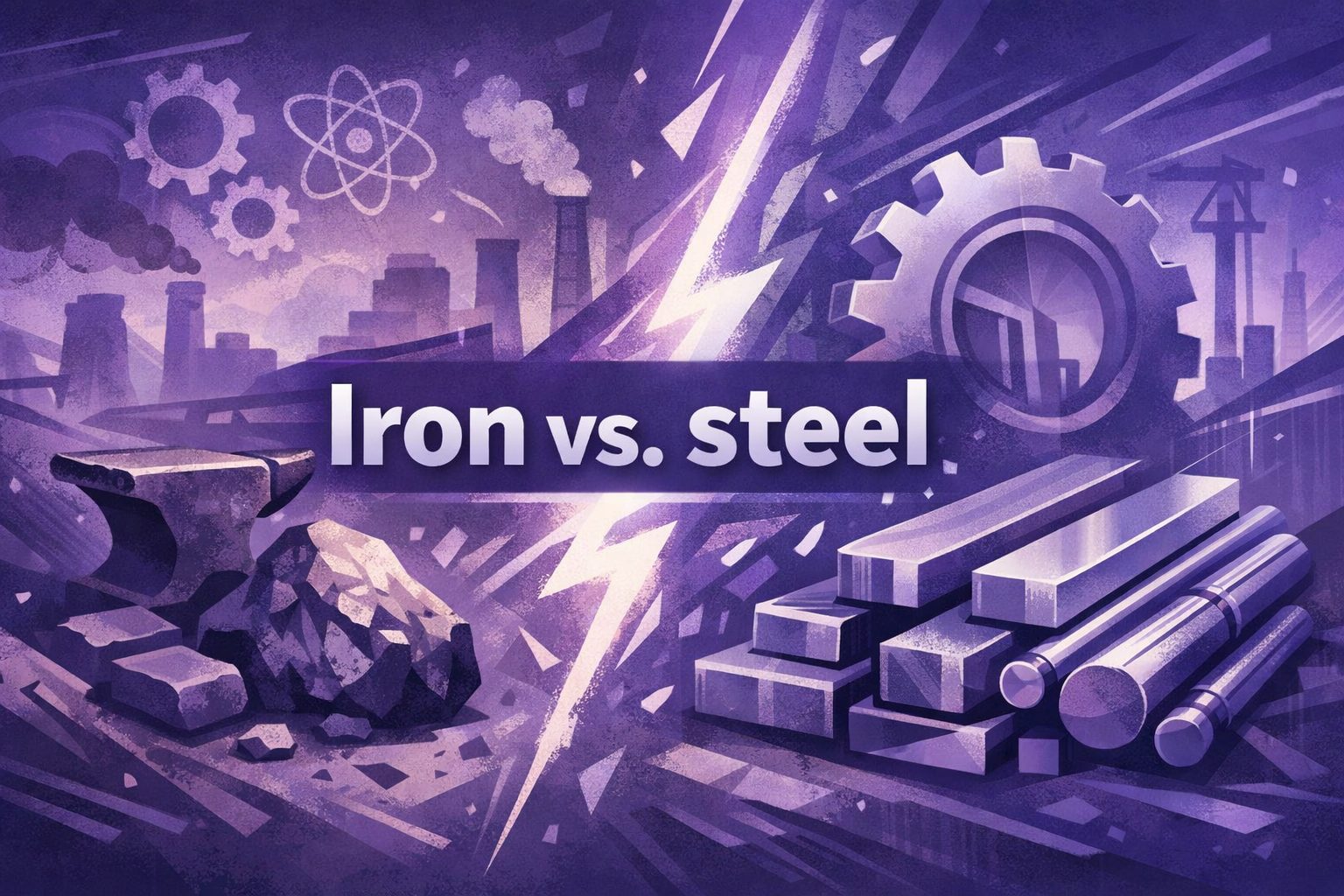 Iron vs. steel: Which one should you choose?