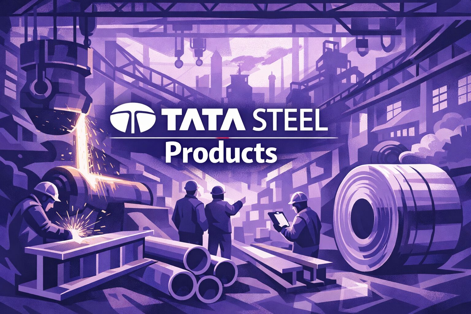 Tata Steel products list: Uses, sectors & sourcing in India