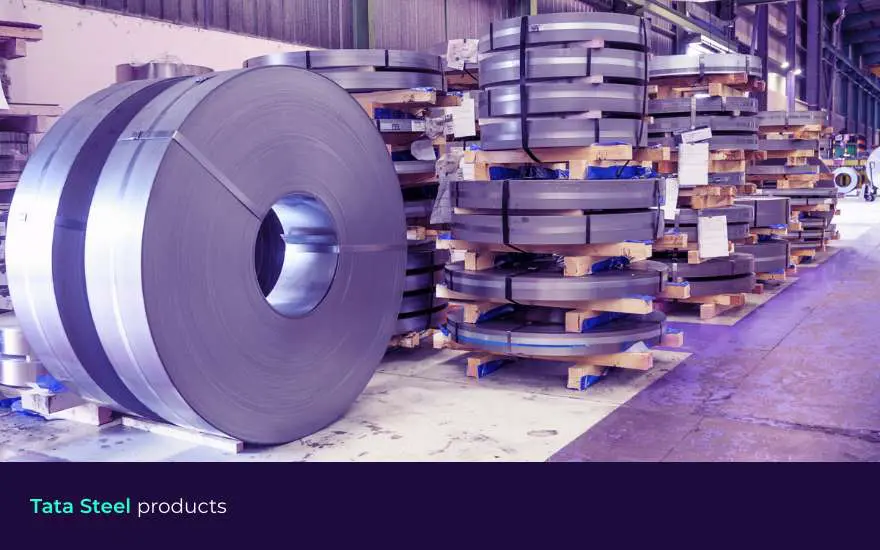 Tata Steel products list/catalogue