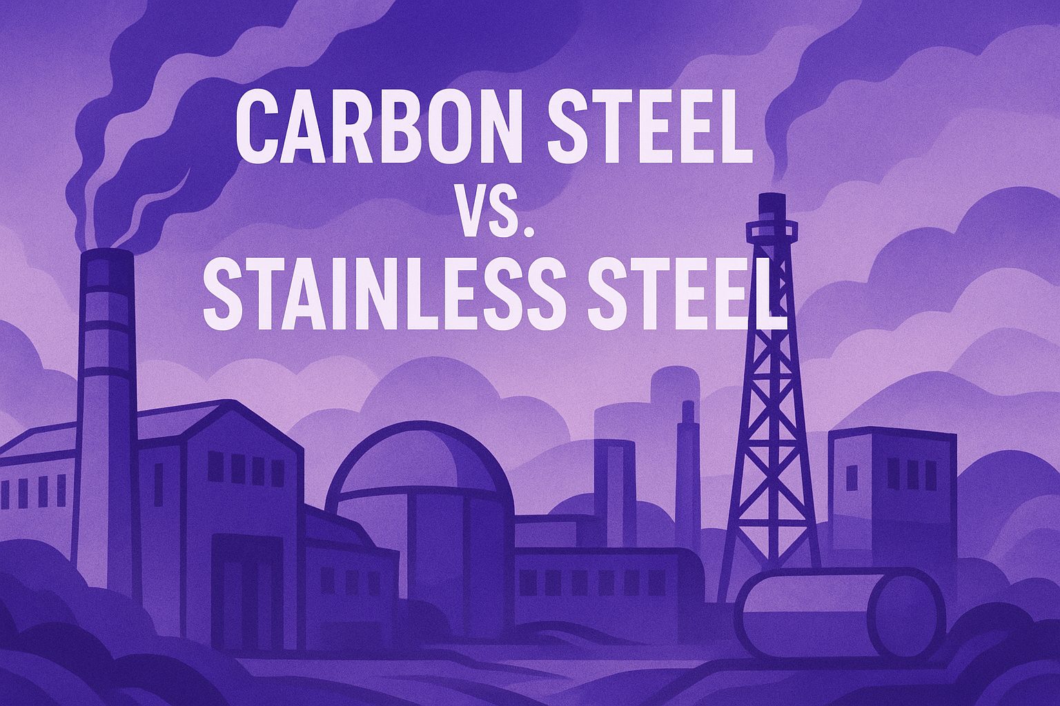 Carbon steel vs. stainless steel: Key differences for Indian buyers