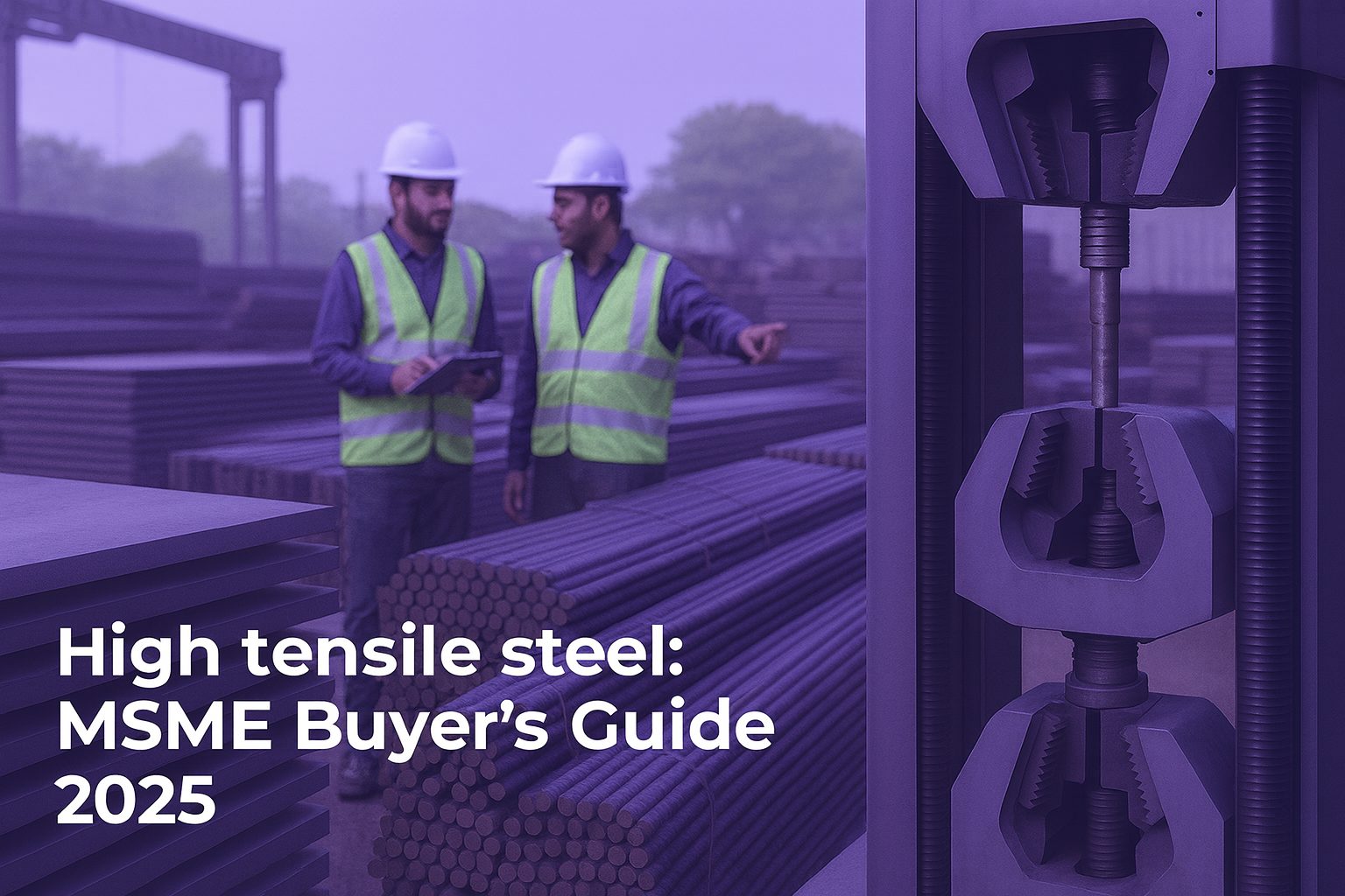 High tensile steel: MSME Buyer’s Guide 2025