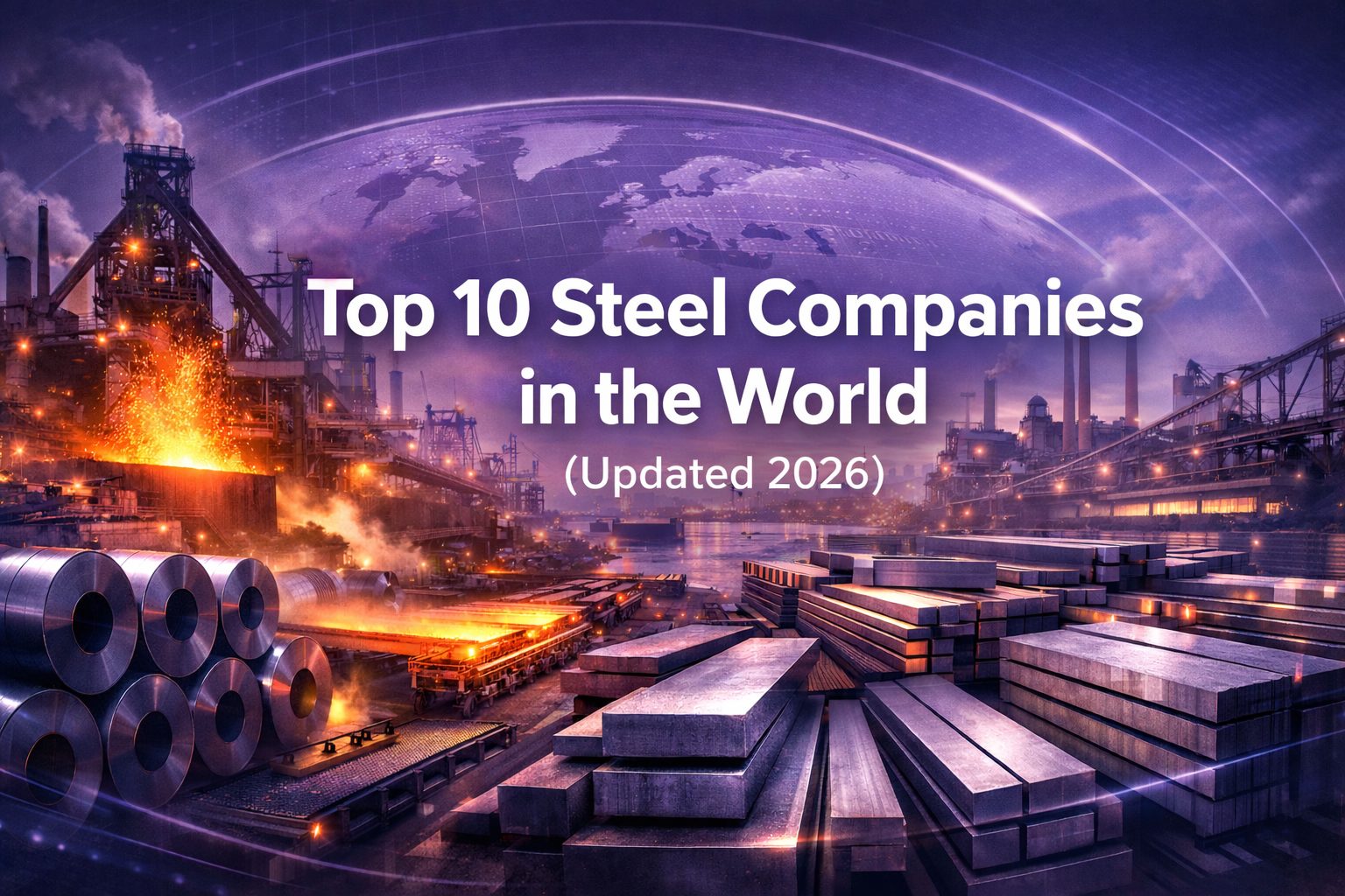 Top 10 steel companies in the world (Updated 2026)