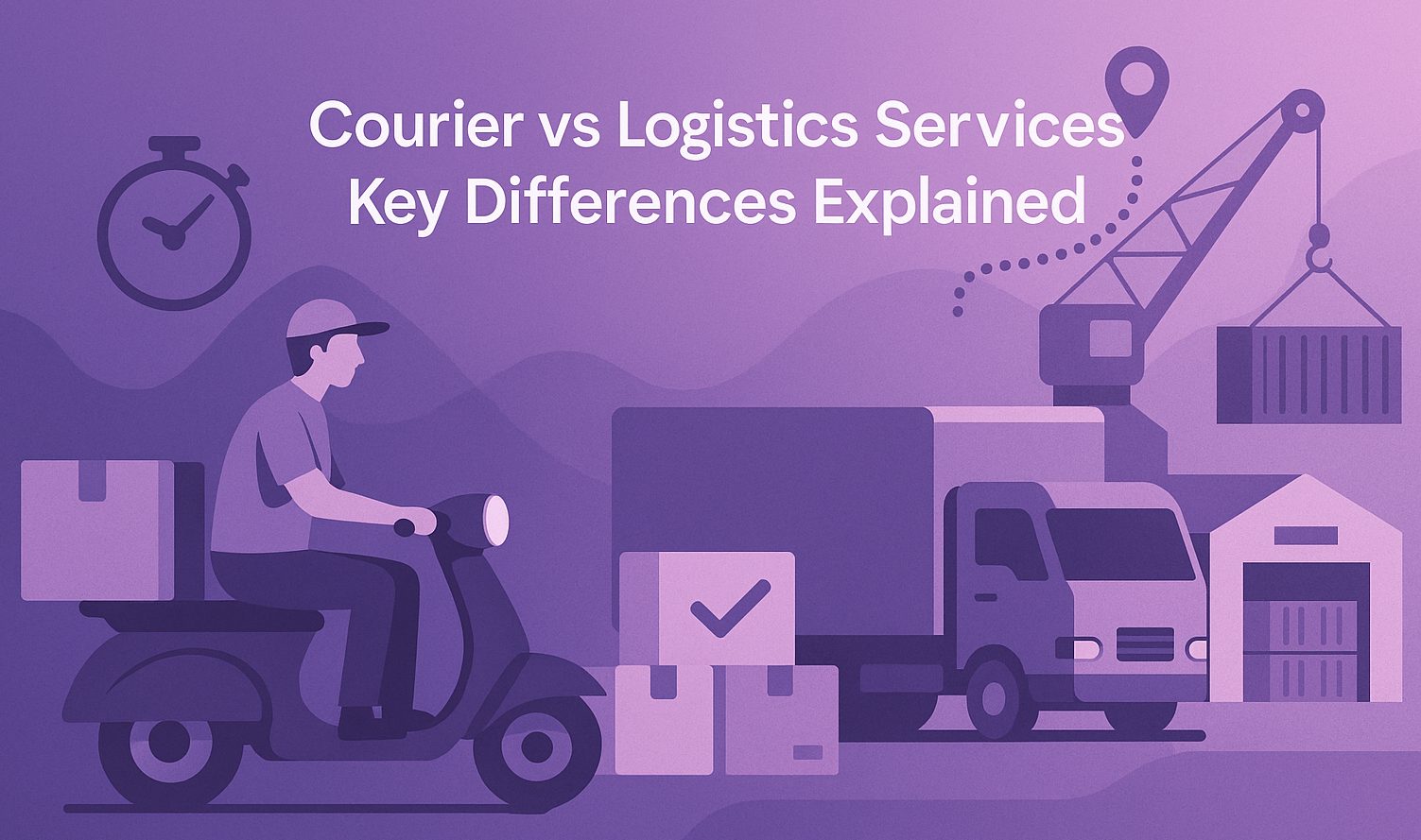 Courier vs Logistics Services – Key Differences Explained