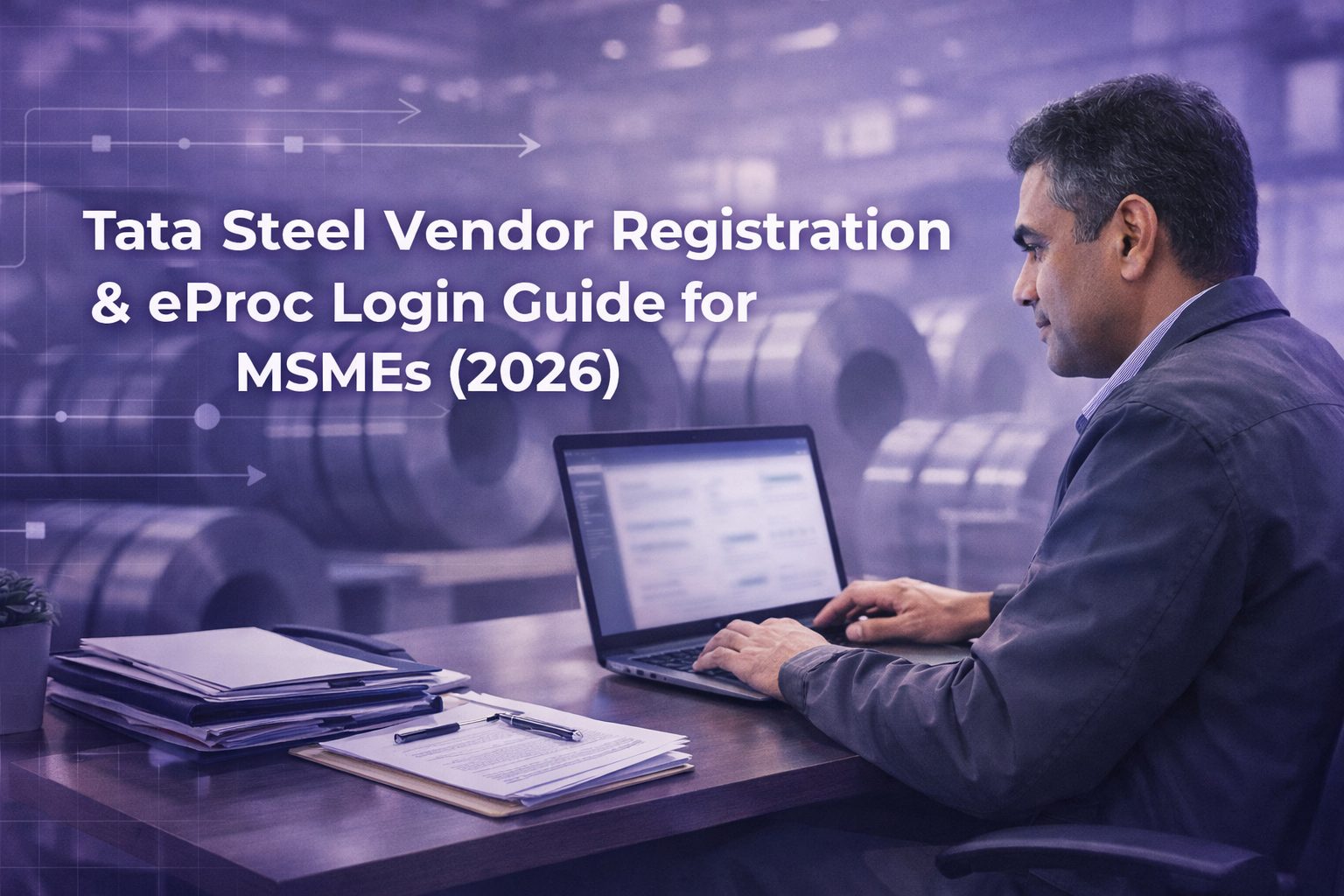 Tata Steel Vendor Registration & eProc Login Guide for MSMEs (2026)