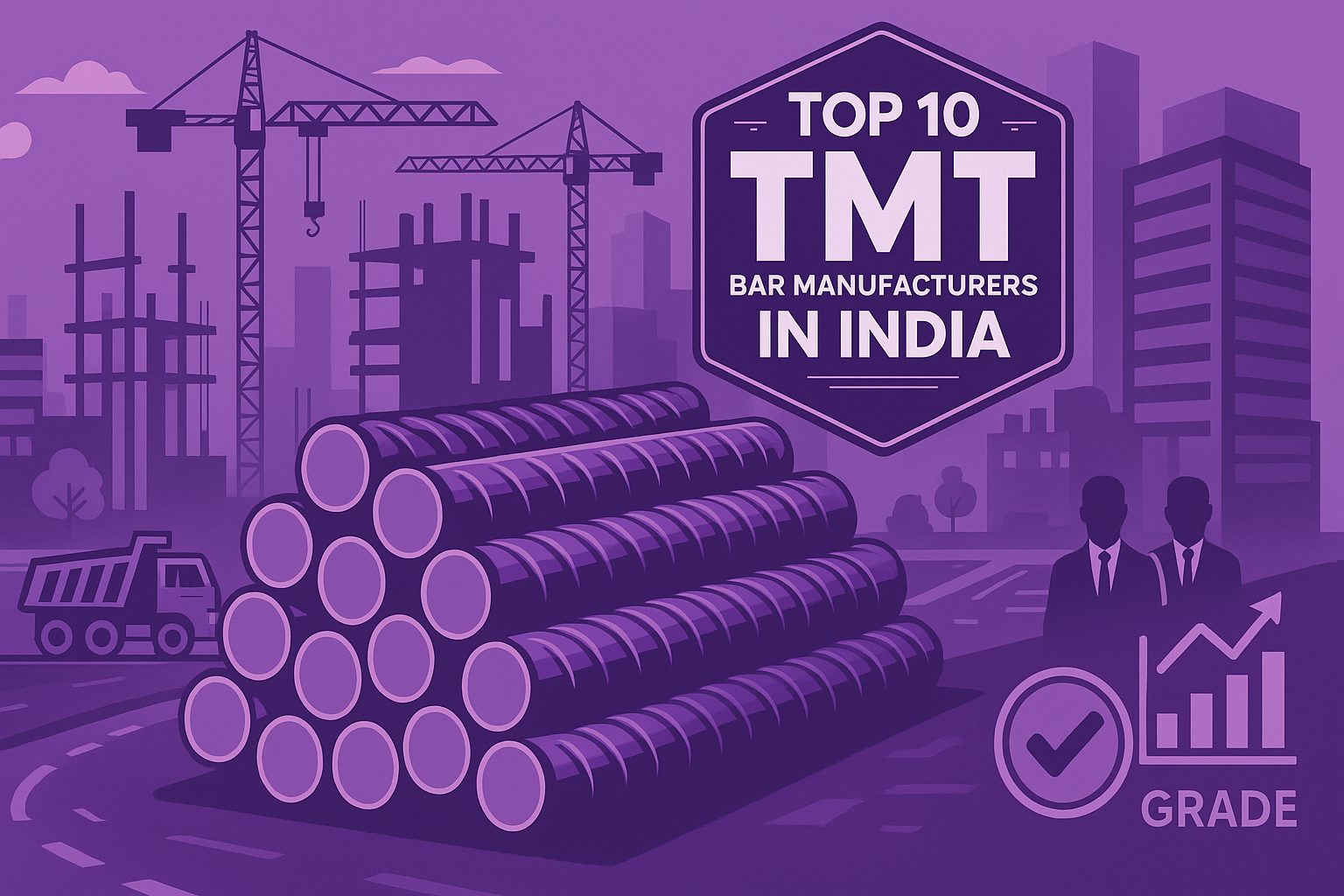 Top 10 TMT Bars in India – Know which is best for your project