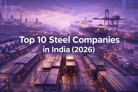 Top 10 steel companies in India (2024-2025 Updated List)