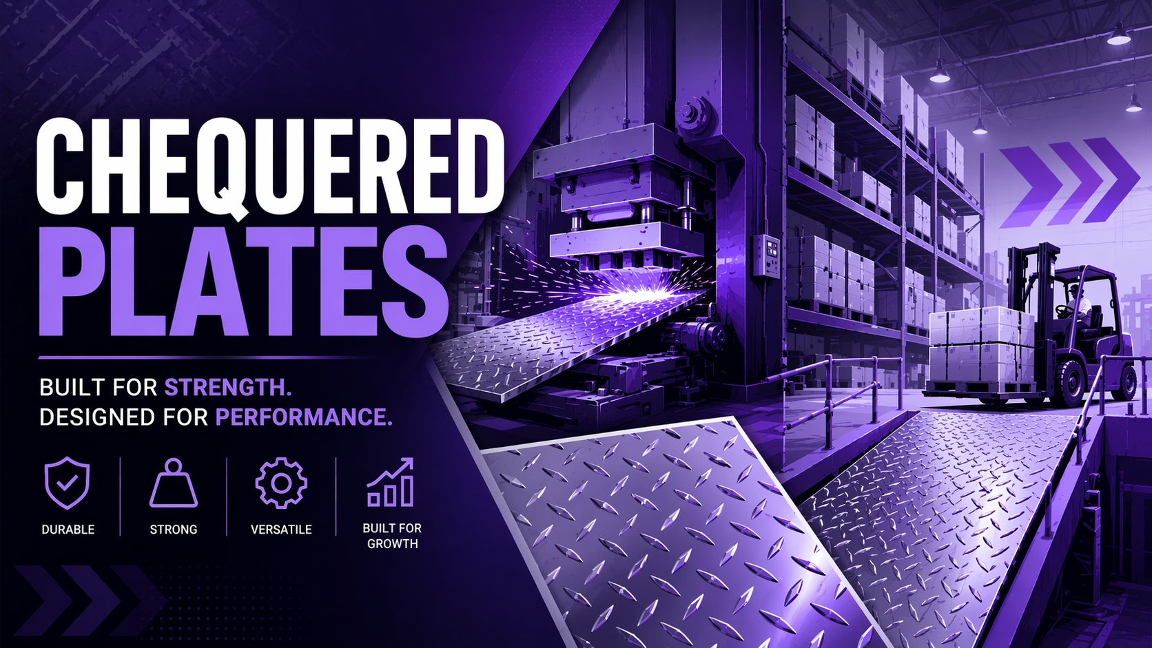Chequered plates: Types, price per kg, uses, procurement