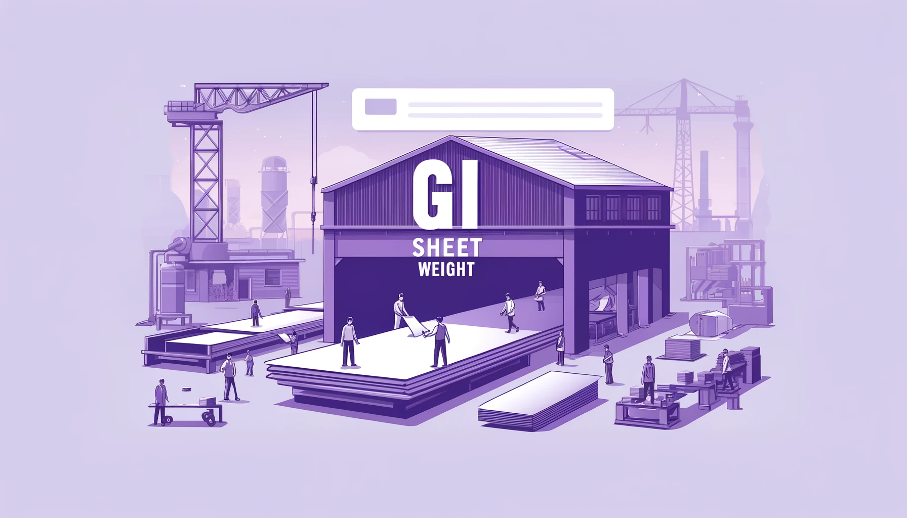 GI sheet weight: Calculate weight in kg, check sizes, weight chart