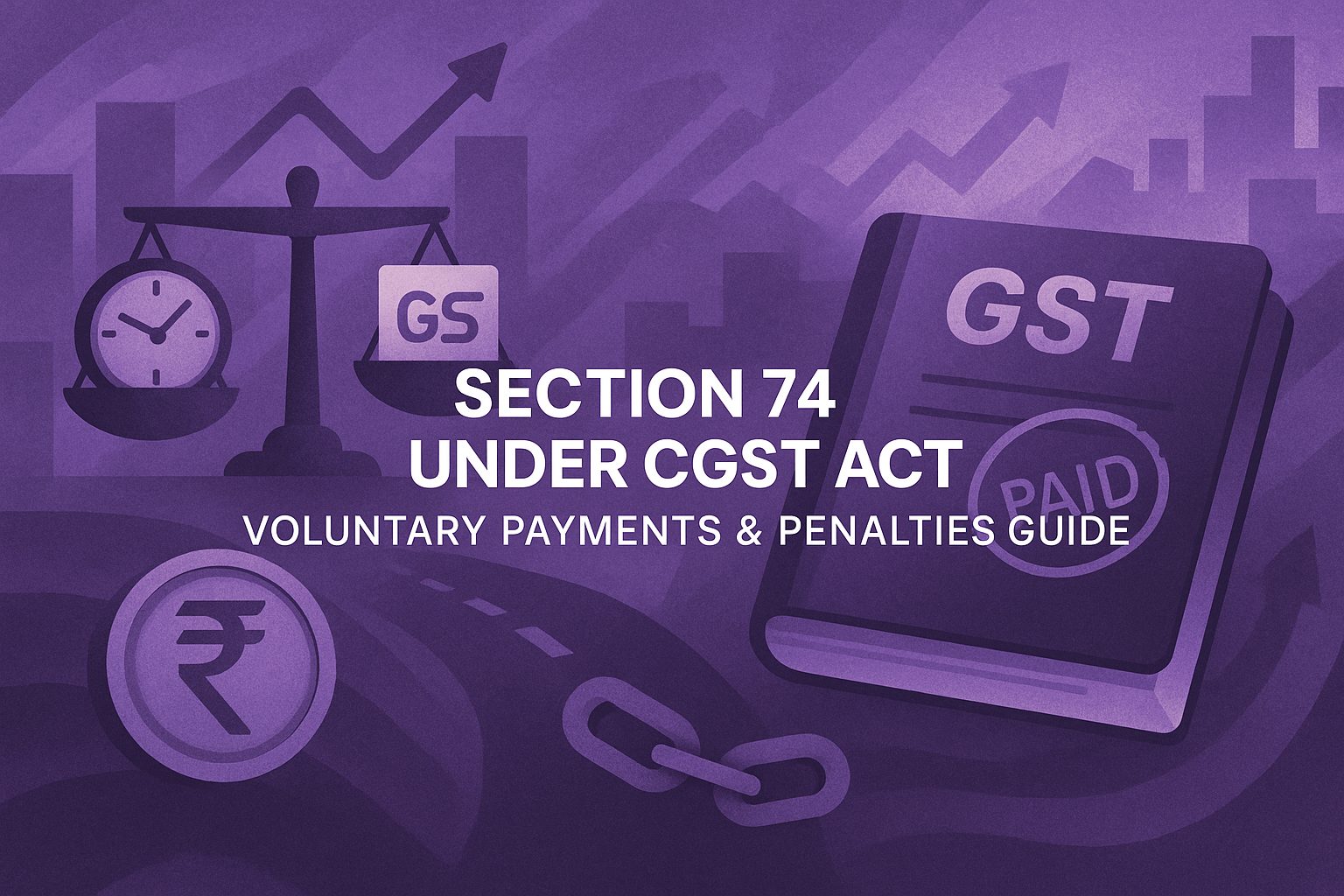 Section 74 Under CGST Act: Voluntary Payments & Penalties Guide