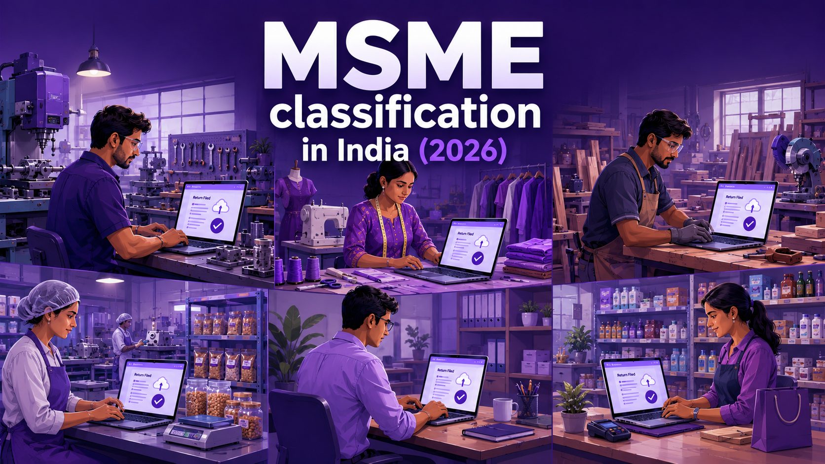 MSME classification in India (2026): Investment & turnover limits