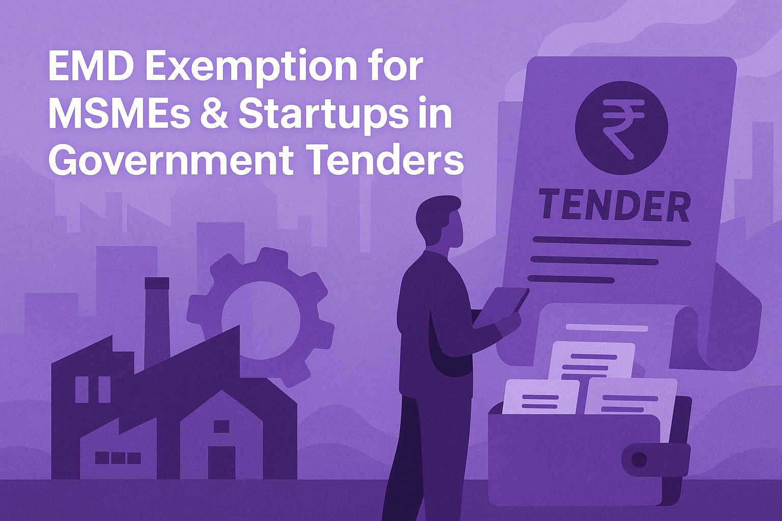 EMD Exemption for MSMEs & Startups in Government Tenders