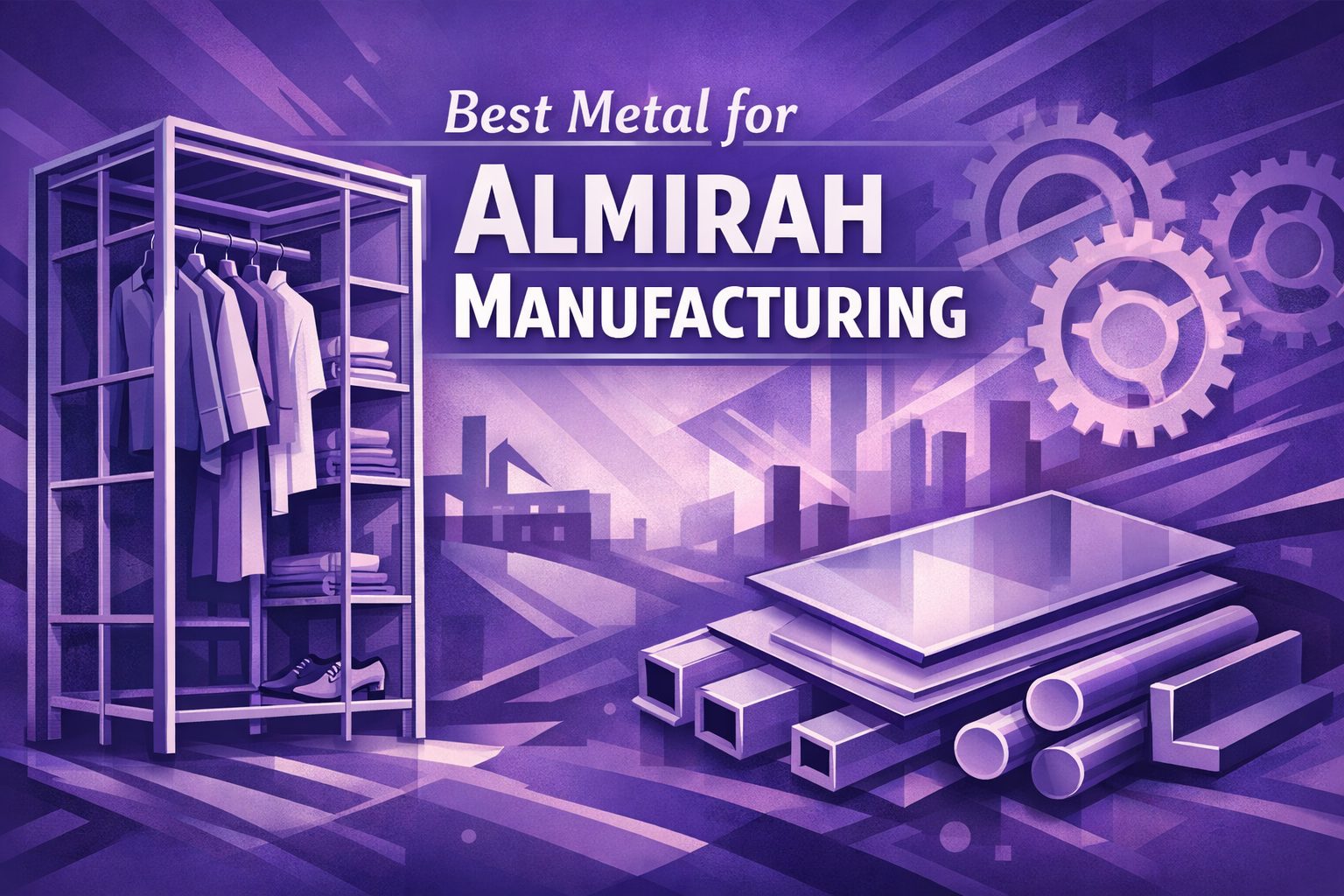 Best metal for almirah manufacturing: Why steel dominates the market