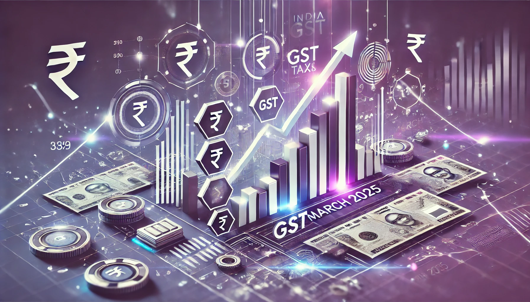 March 2025 GST Collection at ₹1.96 Lakh Cr | 9.9% YoY Growth