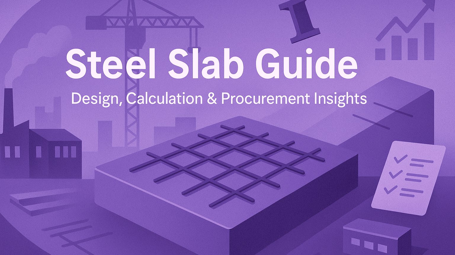 Steel Slab: Design, Calculation, Procurement & Handling