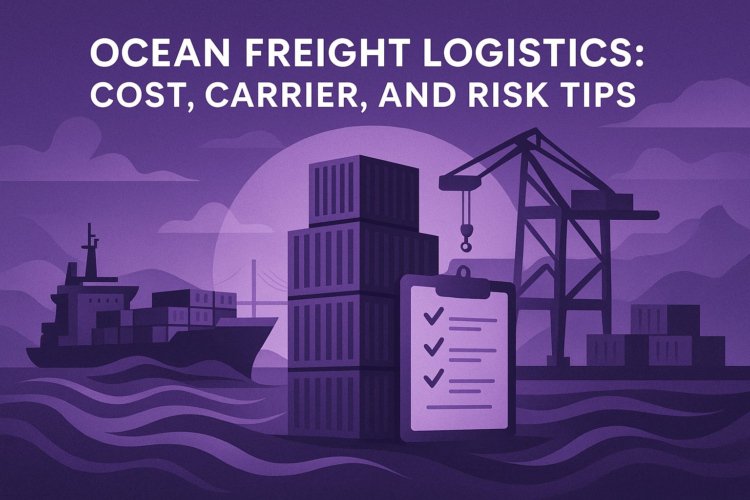 Ocean Freight Logistics: Cost, Carrier, and Risk Tips