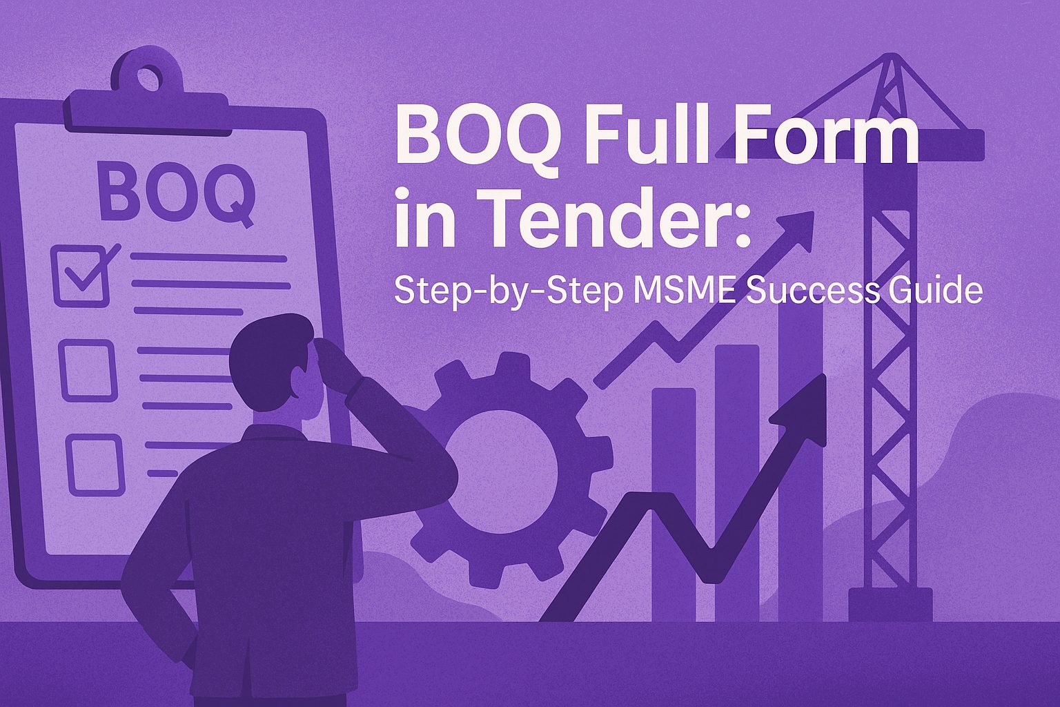 BOQ Full Form in Tender: Step-by-Step MSME Success Guide