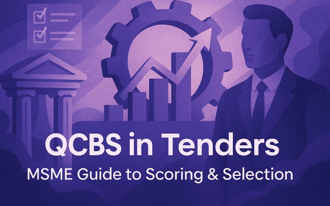 QCBS in Tenders: MSME Guide to Scoring & Selection