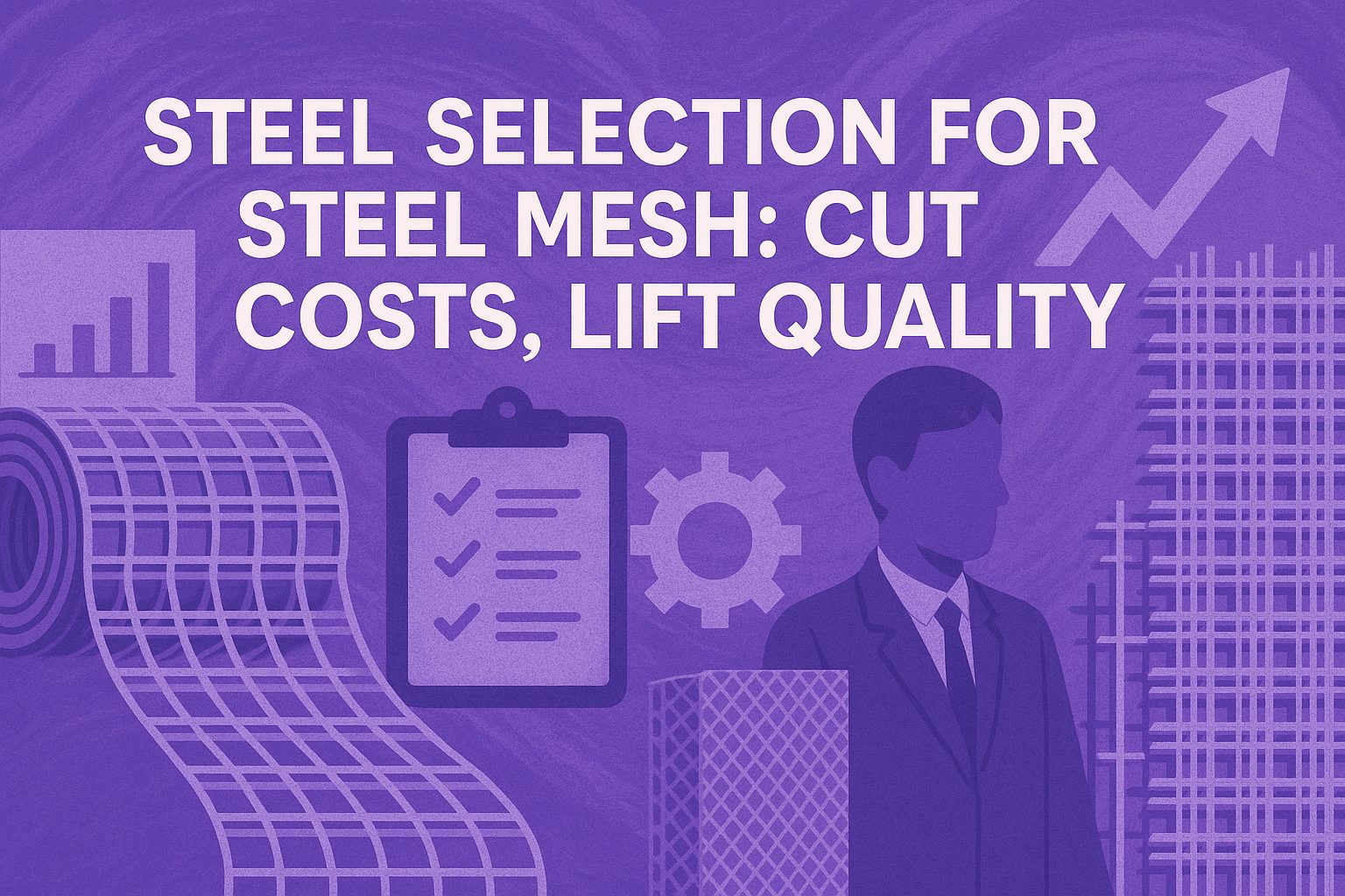 Steel Selection for Steel Mesh: Cut Costs, Lift Quality