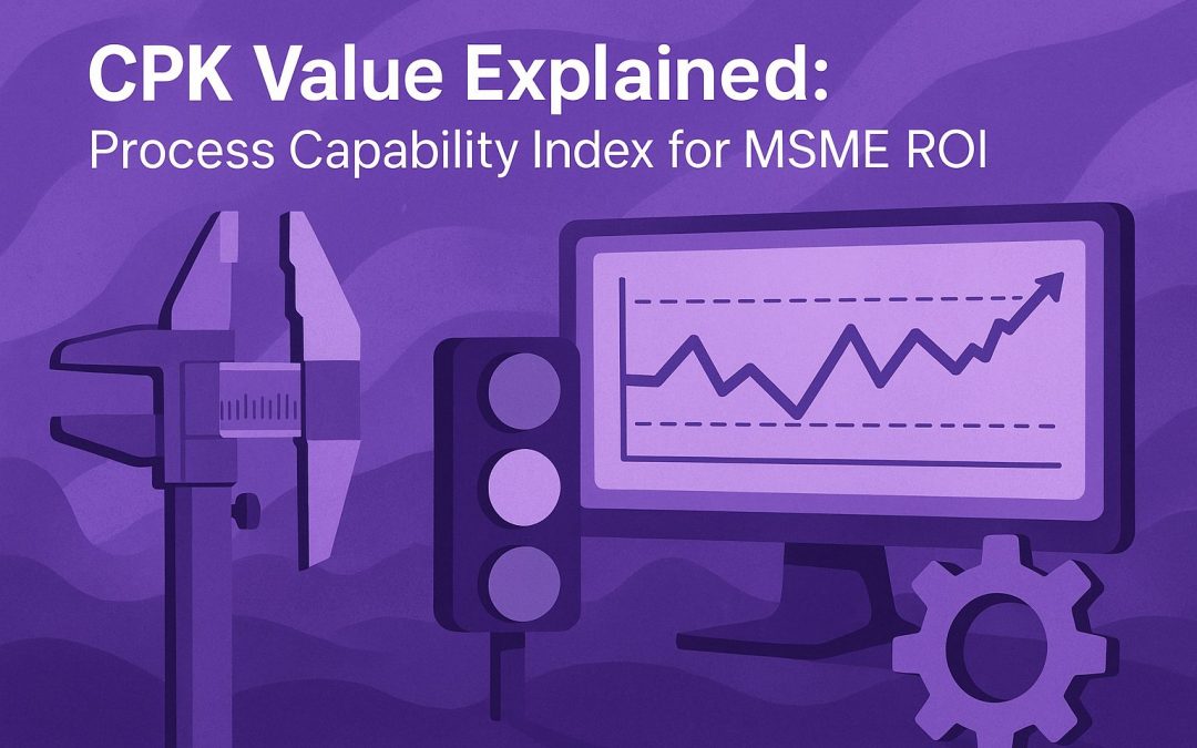 CPK Value Explained: Process Capability Index for MSME ROI
