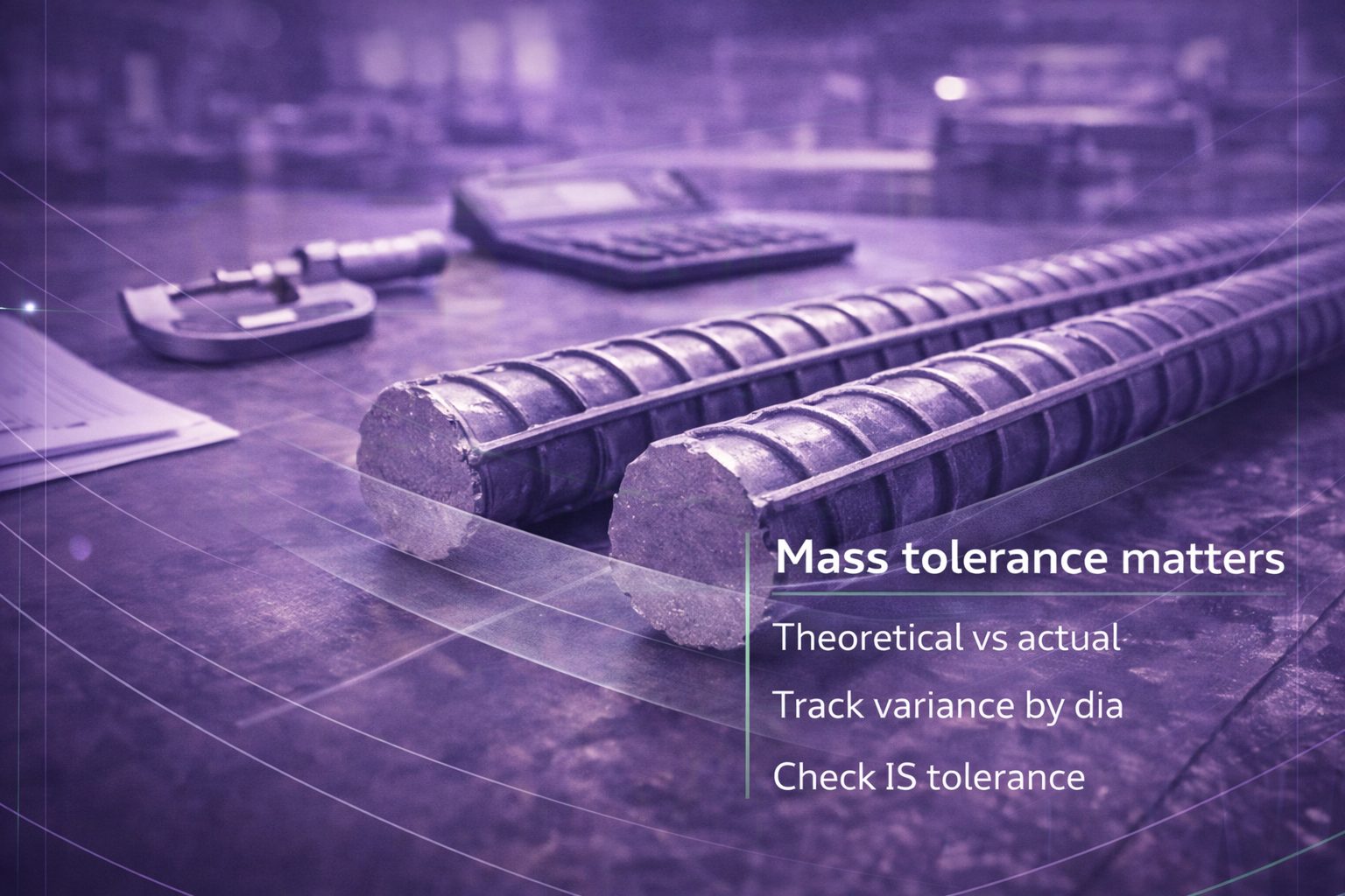 Rolling and Mass Tolerance