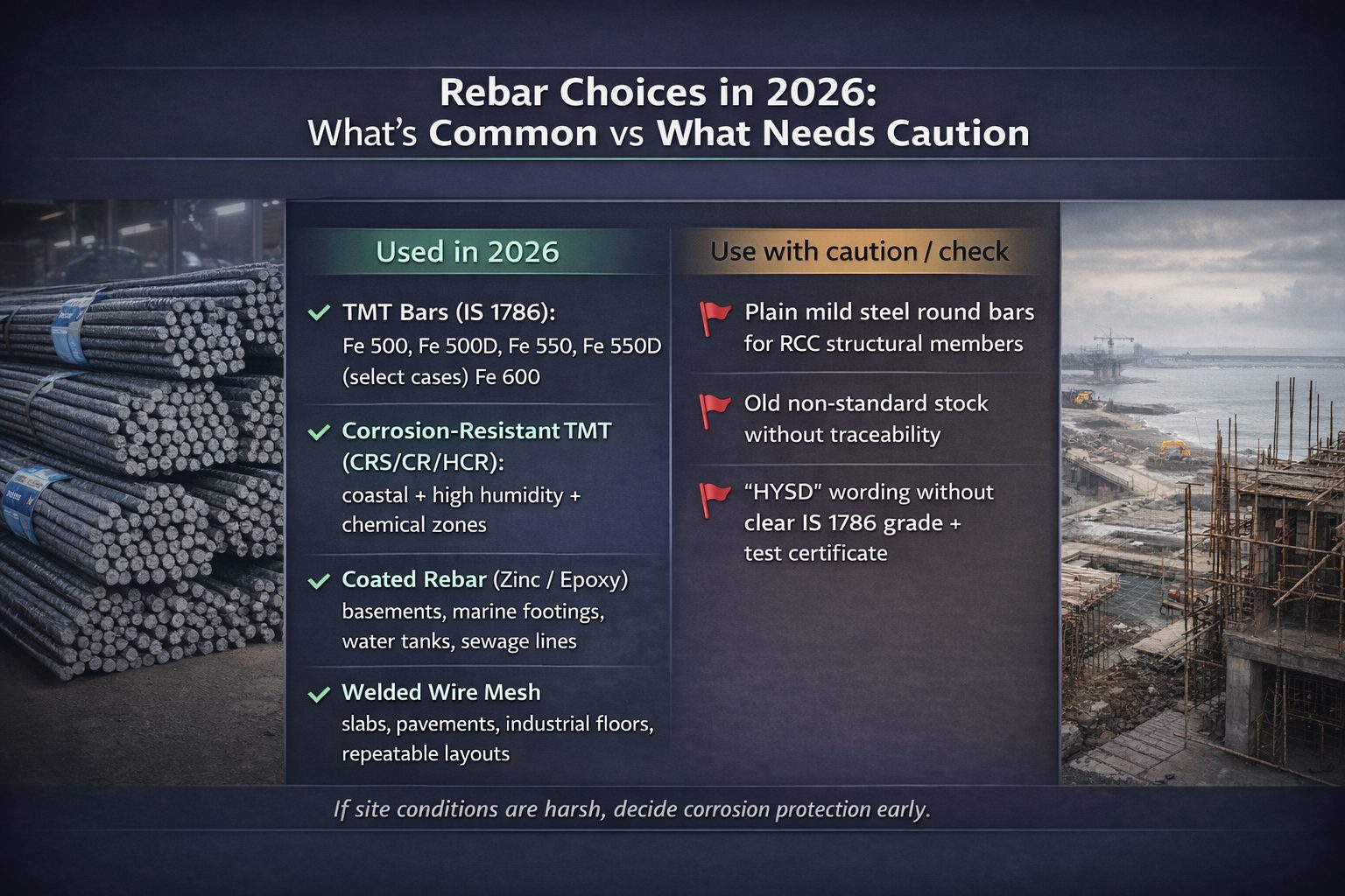 What iron rods are actually used in 2026 (and what’s mostly retired)