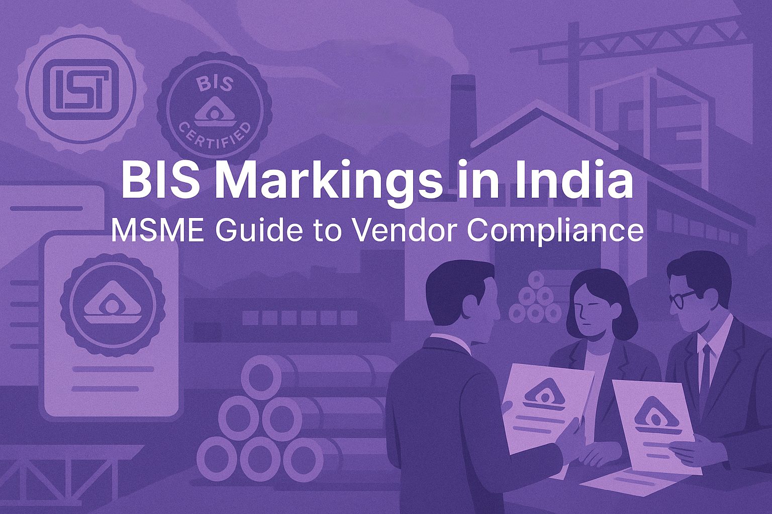BIS Markings in India: MSME Guide to Vendor Compliance