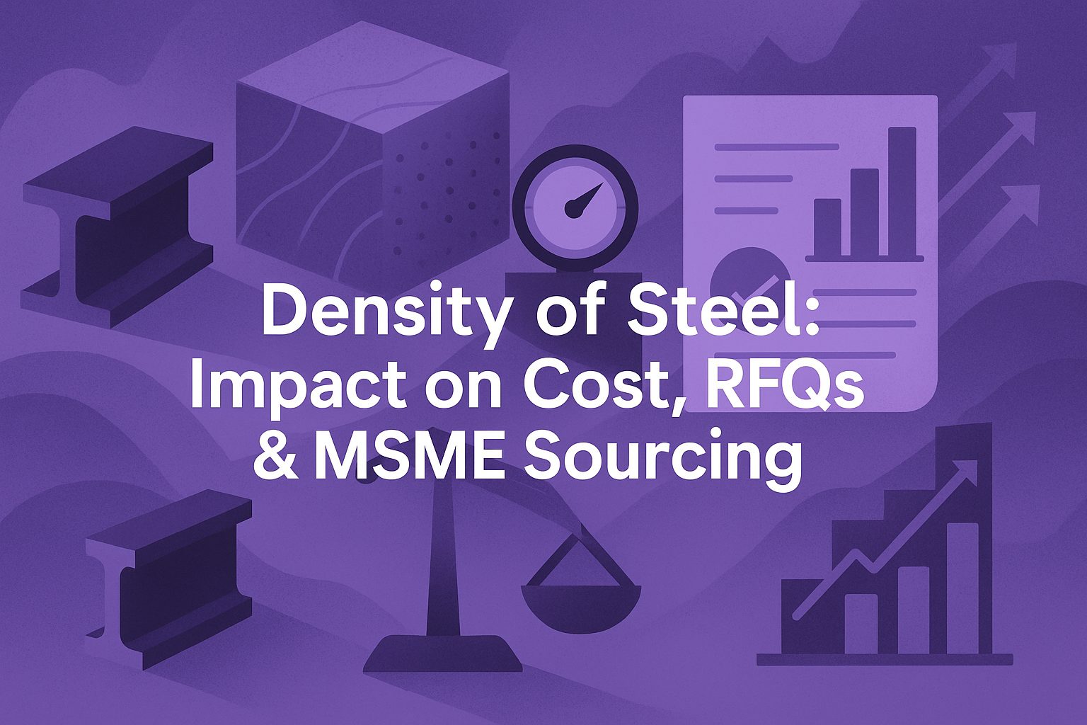 Density of Steel: Impact on Cost, RFQs & MSME Sourcing