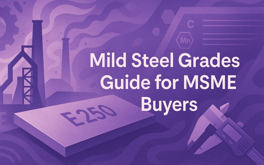 Mild Steel Grades Guide for MSME Buyers