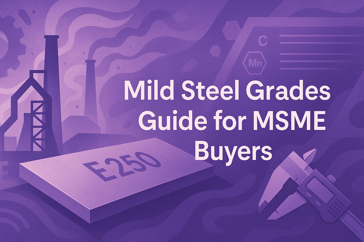 Mild Steel Grades Guide for MSME Buyers
