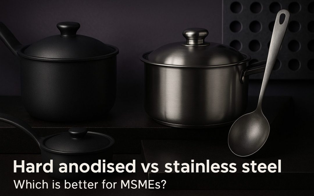 Hard anodised vs stainless steel