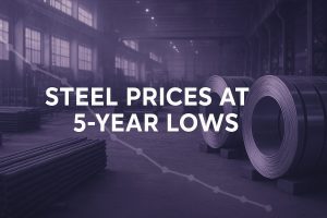 steel price drop 2025
