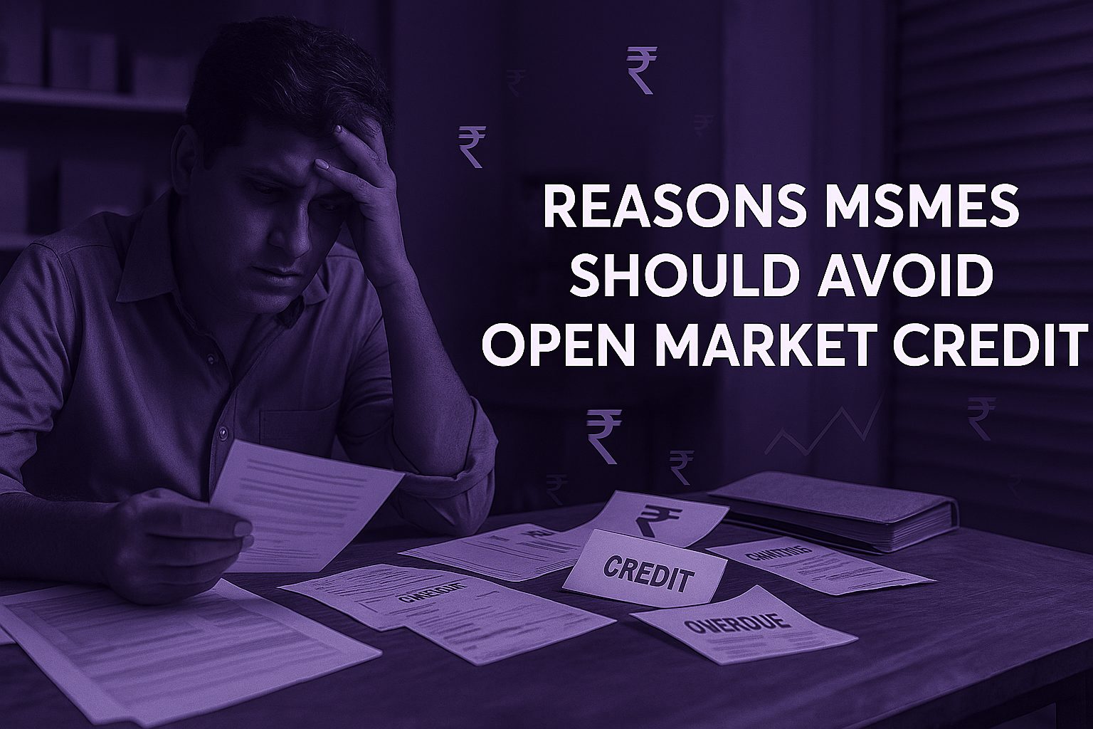 7 Reasons MSMEs Should Avoid Open Market Credit