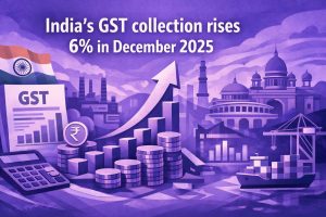 India’s GST collection rises 6% to ₹1.75 lakh crore in December