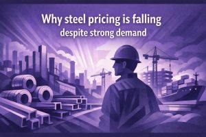 Why steel pricing is falling despite strong demand