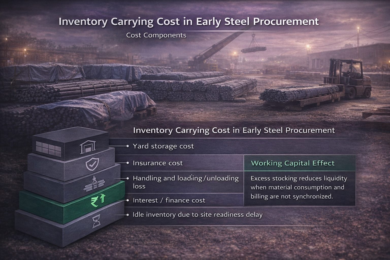 Inventory carrying cost consideration