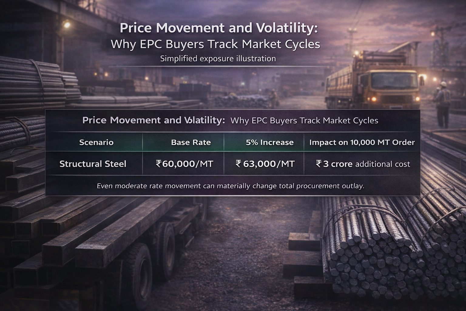 2026 Steel Market Analytics for EPC buyers