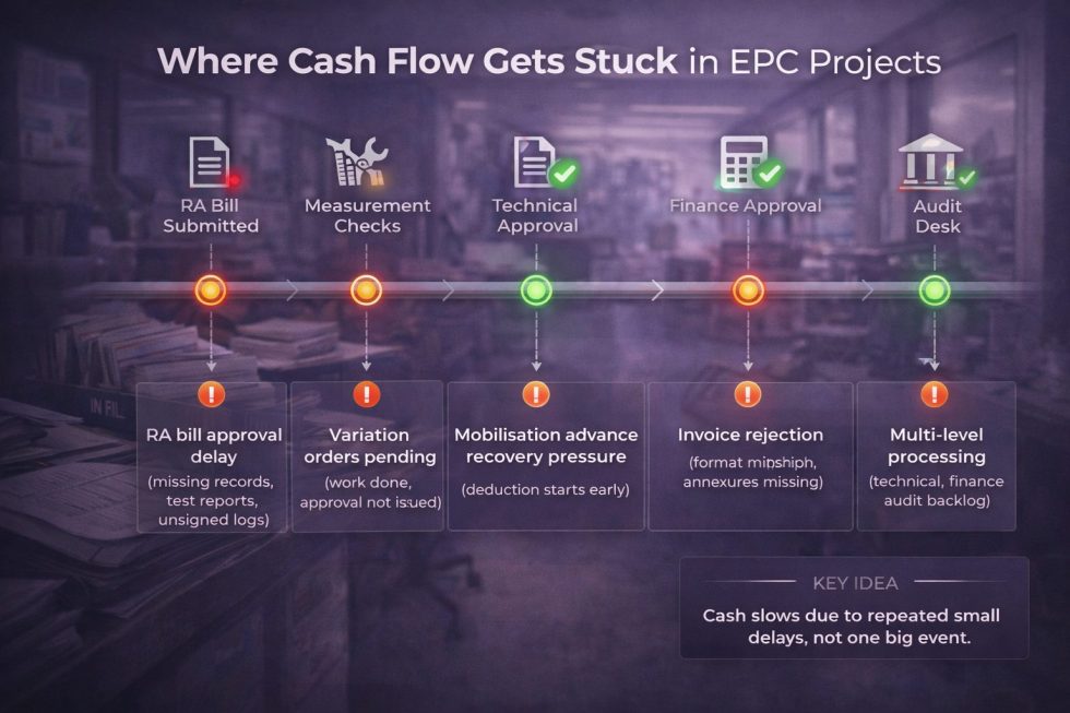 EPC Payment Cycle (India 2026): Fix Cash Flow Delays in Projects