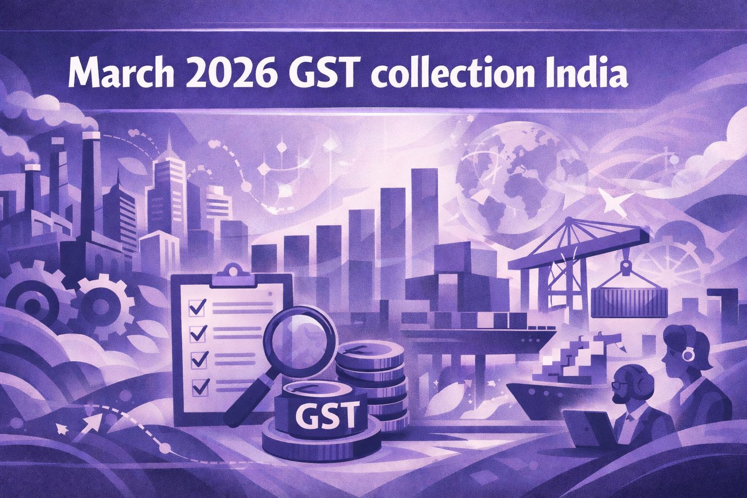 March 2026 GST collection hits ₹1.78 lakh crore: Key insights