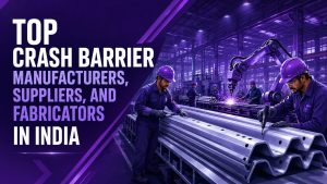 Top crash barrier manufacturers, suppliers, and fabricators in India