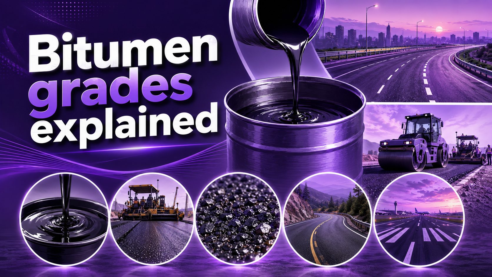 Bitumen grades explained: Types, uses, and selection guide