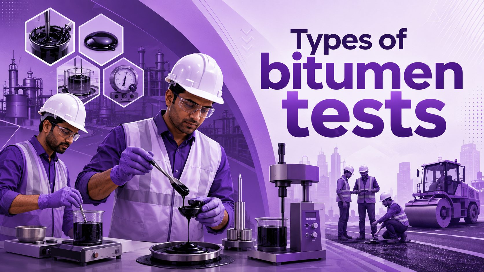 Types of bitumen tests: Quality testing methods and standards