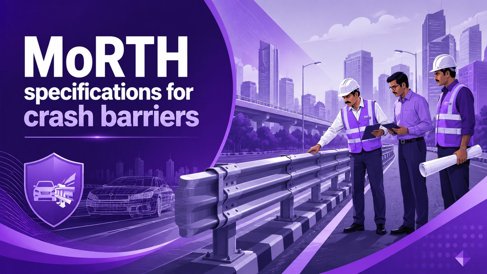 MoRTH specifications for crash barriers: Standards & compliance
